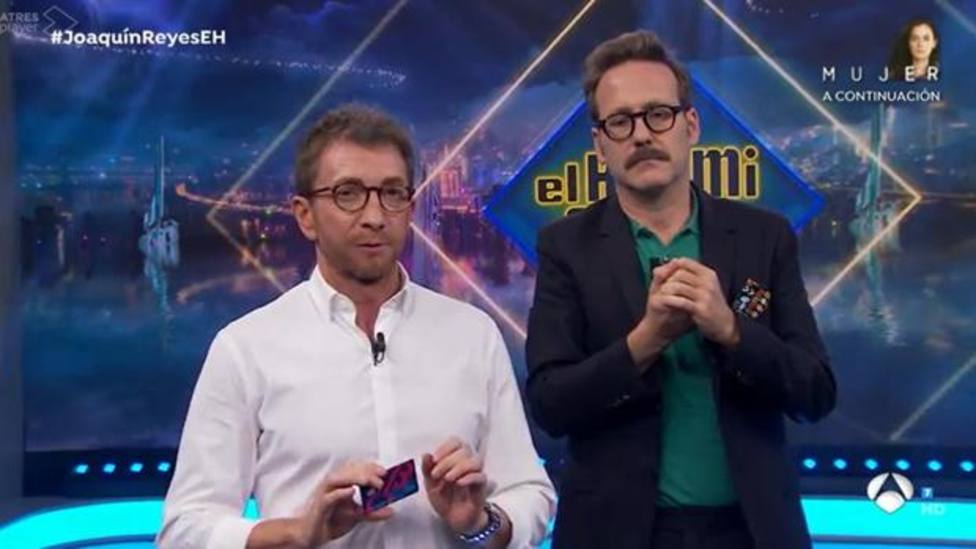 Pablo Motos y Joaquín Reyes en El Hormiguero (Antena 3)