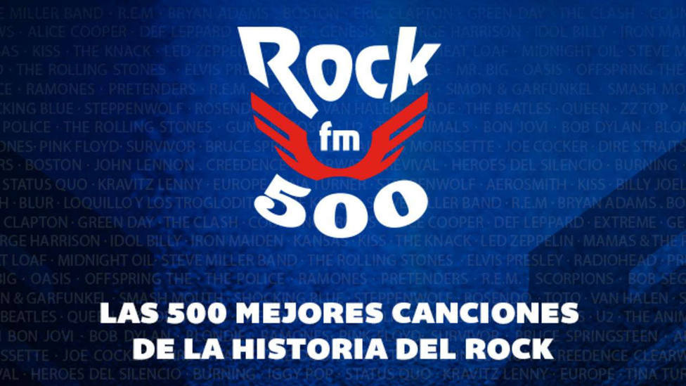 Los oyentes de Rock FM eligen este fin de semana la mejorcanción de la historia del rock