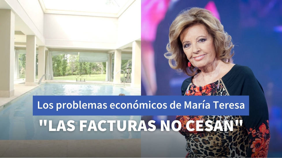 Crispación por el problema económico de María Teresa Campos: no puede mantener su piscina climatizada