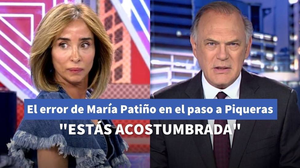 María Patiño y Pedro Piqueras
