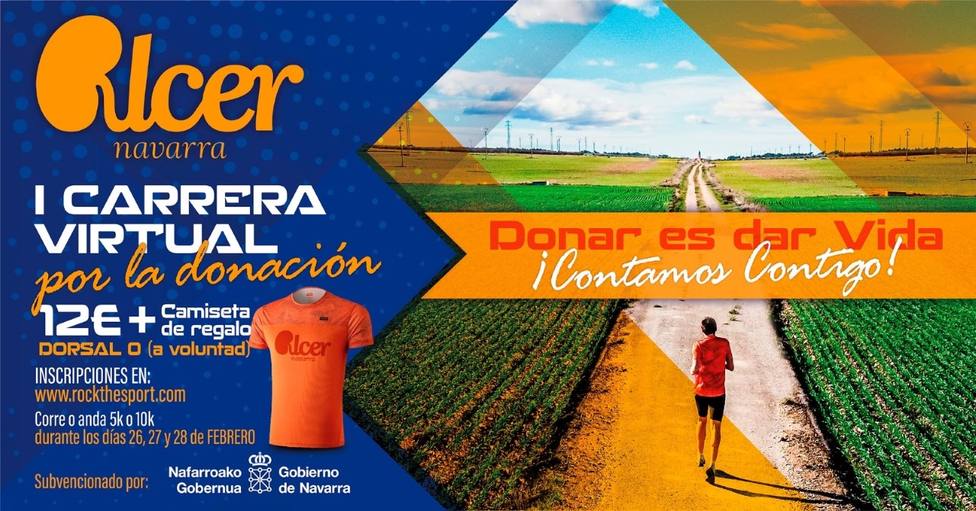 ALCER Navarra organiza la I Carrera virtual por la donación de órganos