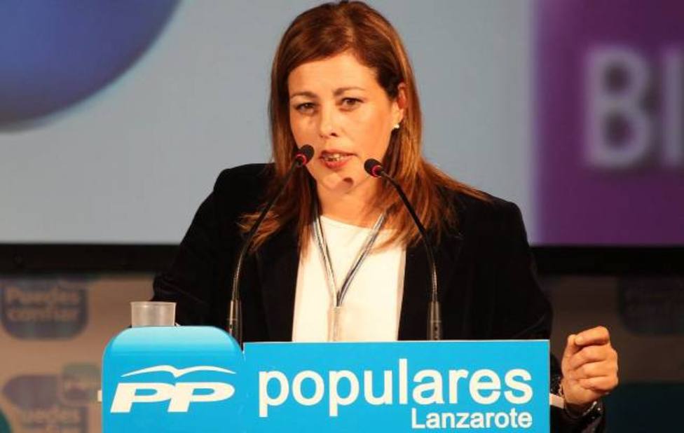 Astrid Pérez, única candidata a la presidencia del PP en Lanzarote