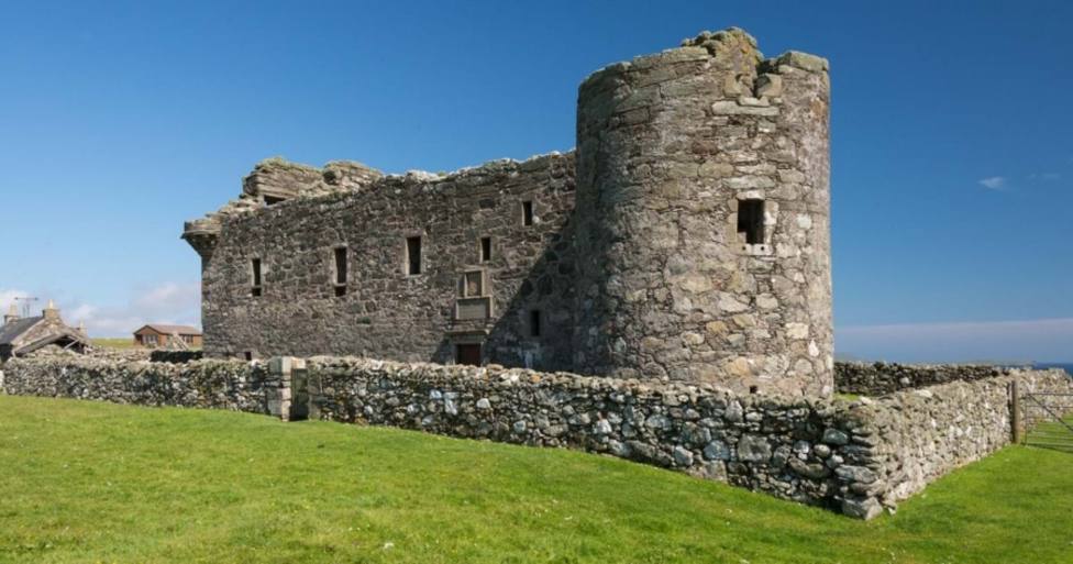 El castillo de Muness, en Escocia