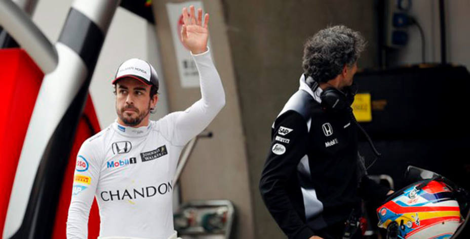 Fernando Alonso, durante el GP de China (FOTO - Reuters)