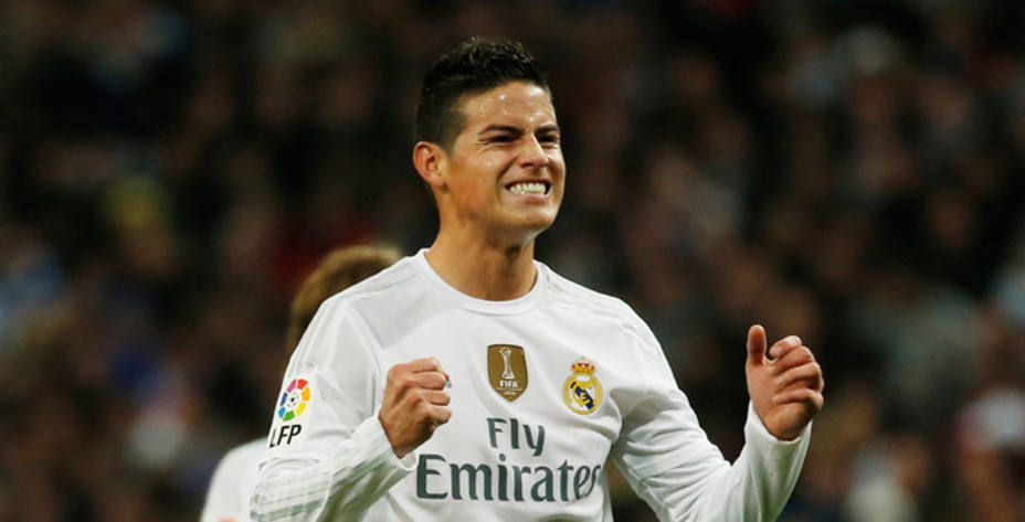 El Real Madrid, preocupa por James (Reuters)