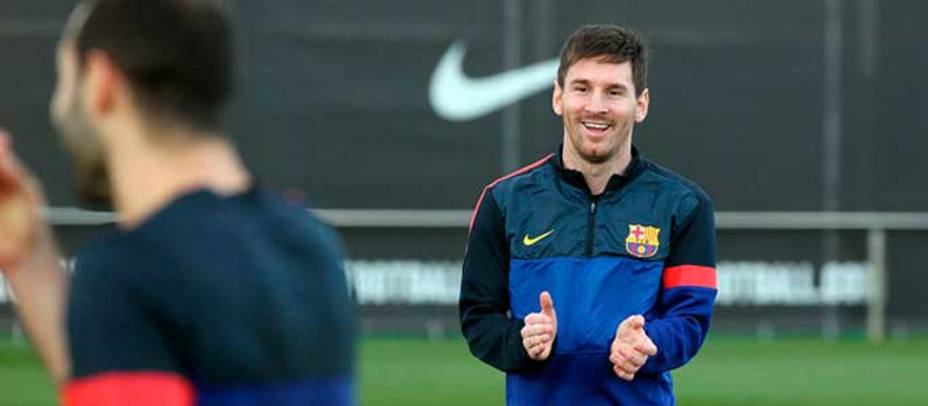 Leo Messi, sin el alta médica, entra en la convocatoria para Múnich (www.fcbarcelona.es)