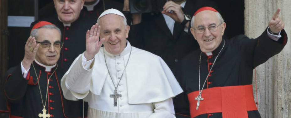 El papa Francisco a su salida de Santa María la Mayor. REUTERS