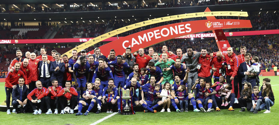 El Barcelona, campeón de la Copa del Rey 2018