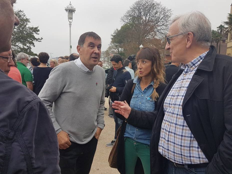 Otegi pide al Gobierno de Sánchez que respete la decisión mayoritaria de este país y traiga a los presos de ETA