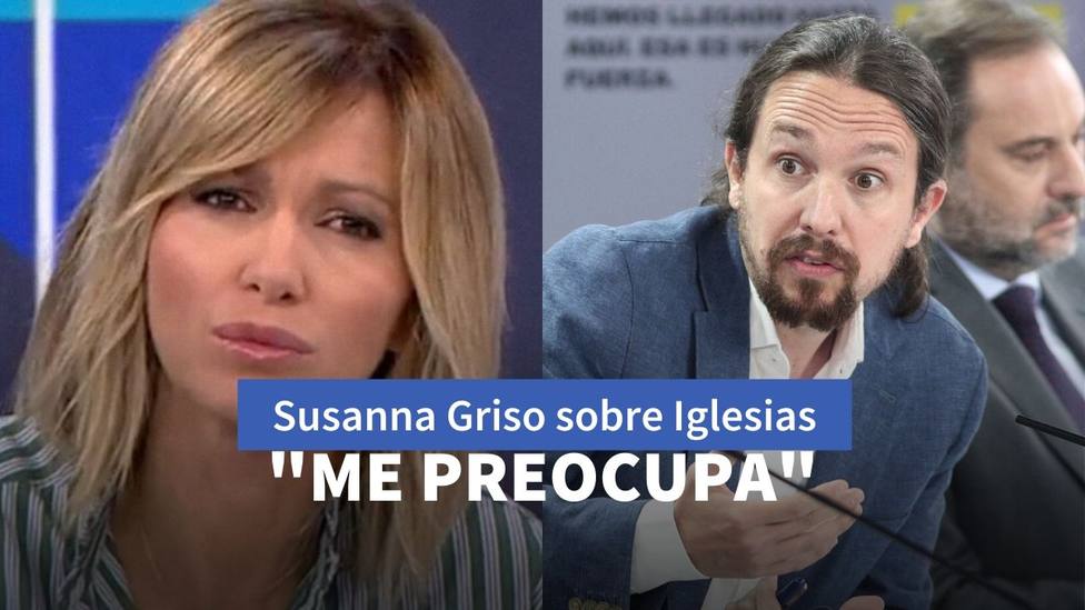 Susanna Griso y Pablo Iglesias