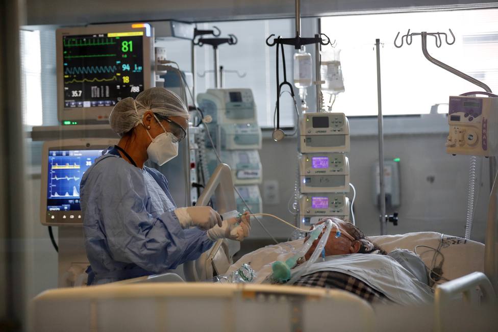 Pacientes con coronavirus ngresados en los hospitales andaluces