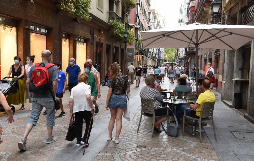 Locales hosteleros en el centro de Bilbao