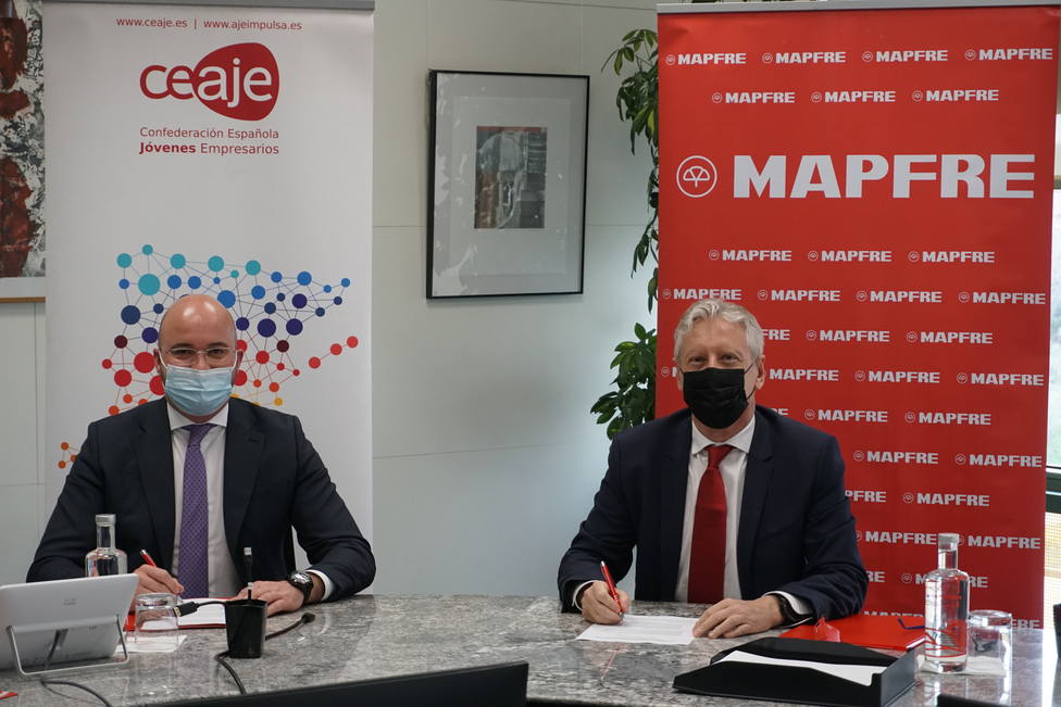MAPFRE y la Confederación Española de Jóvenes Empresarios (CEAJE) renuevan su acuerdo de colaboración