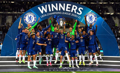 El Chelsea levanta el trofeo de la Champions League 2020-21