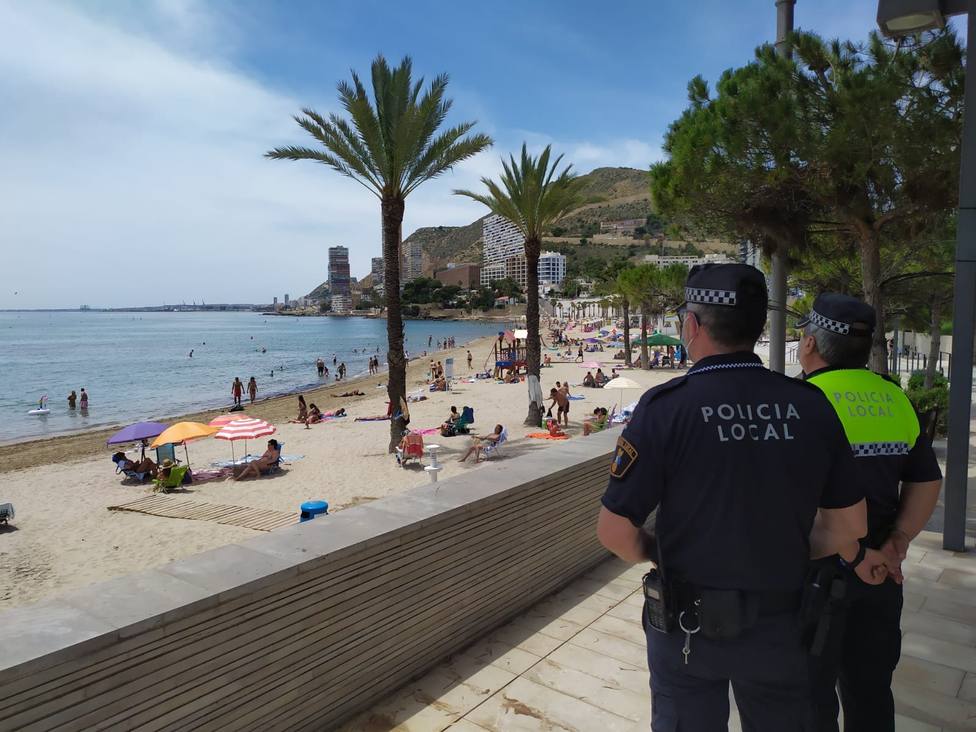 Las sanciones por desobediencia bajan en Alicante por tercer fin de semana consecutivo