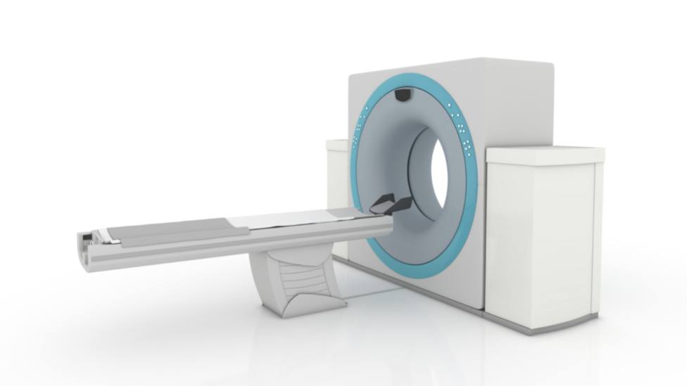Foto de archivo de una maquina de Tomografía Axial Computarizada (TAC)