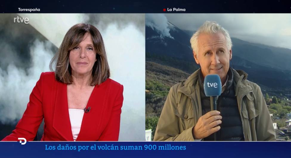 Ana Blanco y Lorenzo Milá viven un momento surrealista durante el Telediario de TVE: Tenemos algún problema