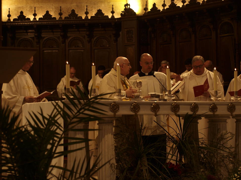 Misa Crismal en la Catedral de Albacete