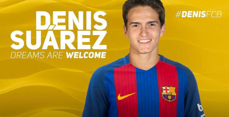Denis Suárez, nuevo jugador del Barcelona (FOTO - fcbarcelona.es)