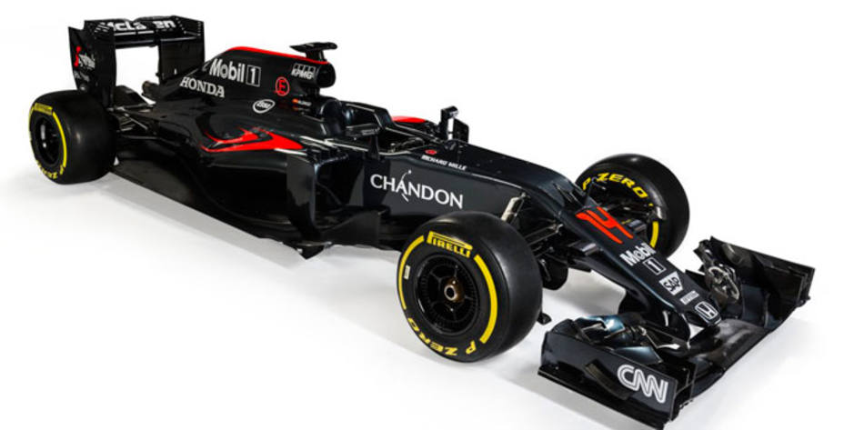 Imagen del nuevo coche de Alonso. @McLarenF1