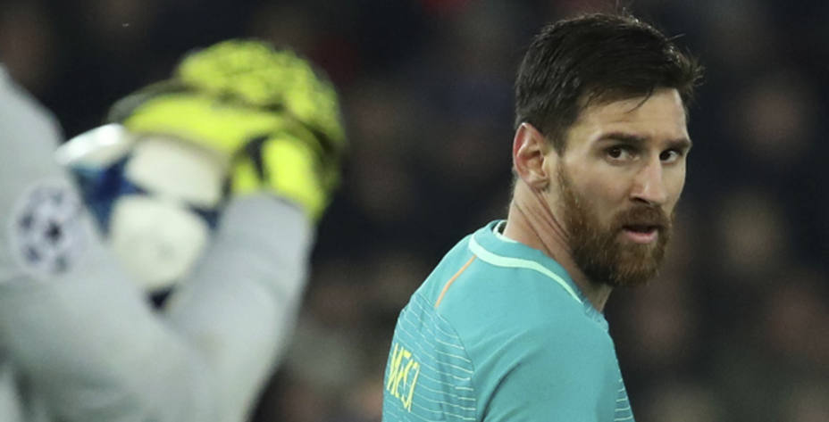 Messi, ante el PSG (REUTERS)