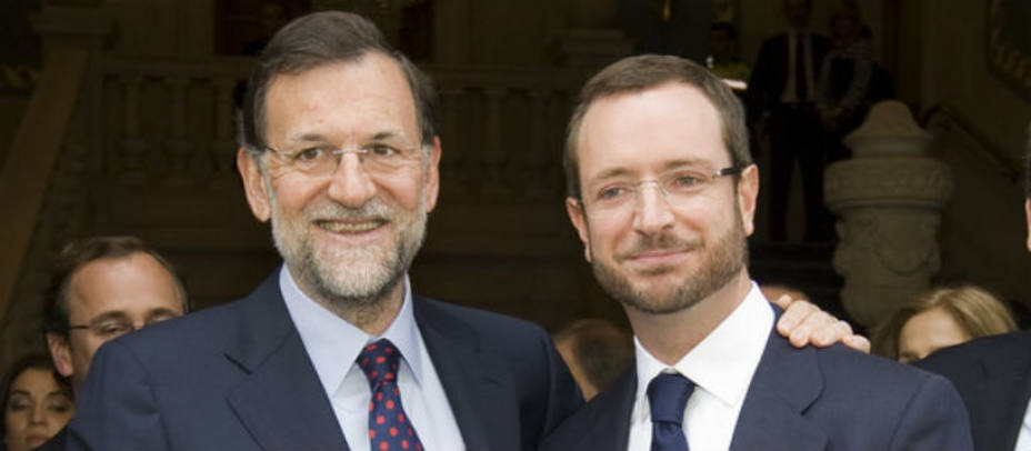 Javier Maroto y Mariano Rajoy. Foto PP