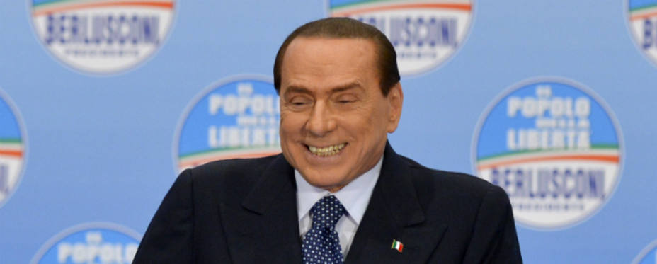Silvio Berlusconi durante un acto de su partido, Pueblo de la Libertad. REUTERS
