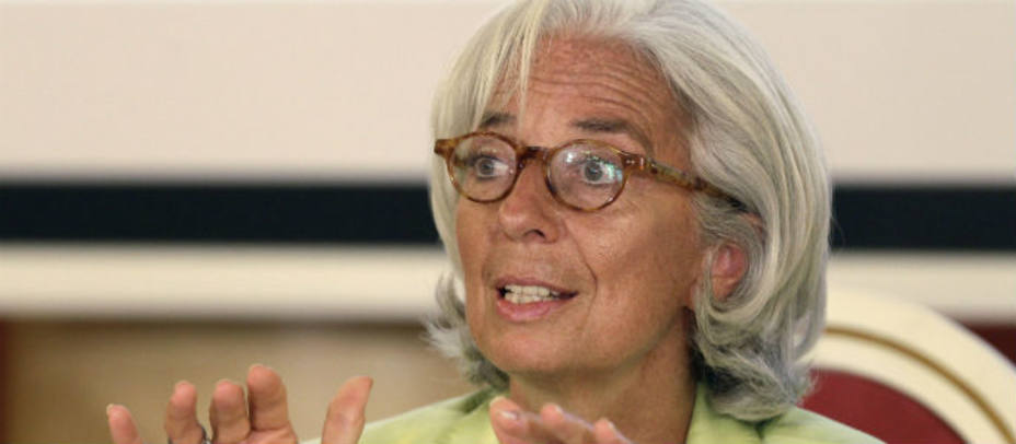 Christine Lagarde, del FMI Foto: Reuters