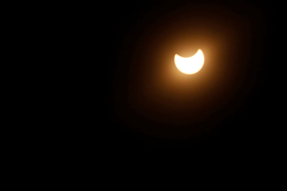El eclipse solar en Los Ángeles