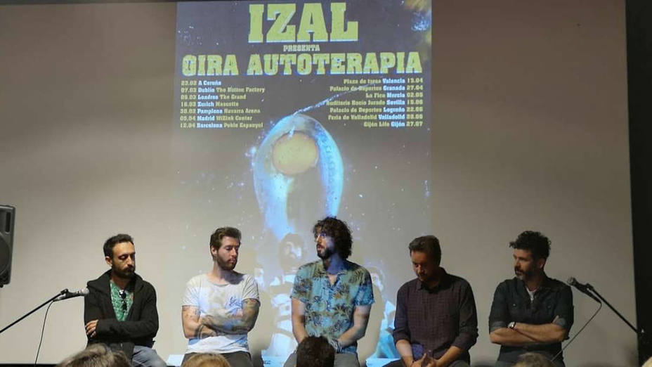 Izal girará con su Autoterapia a partir de febrero y actuará en Dublín o Londres