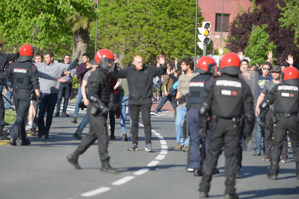 Gobierno Vasco reprueba los actos de violencia grave en Euskadi, aunque no hay diligencias abiertas contra nadie