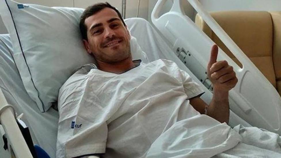 Iker Casillas hospitalizado