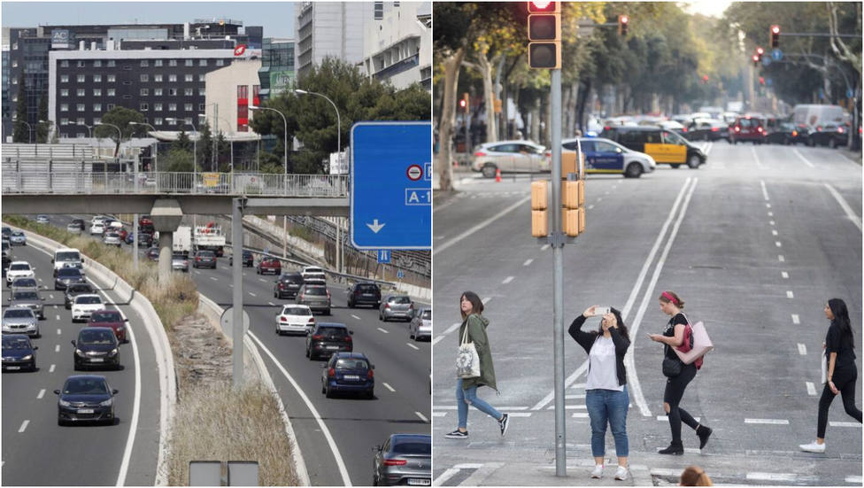 La M-40 en Madrid y la Diagonal de Barcelona, las más peligrosas para los conductores