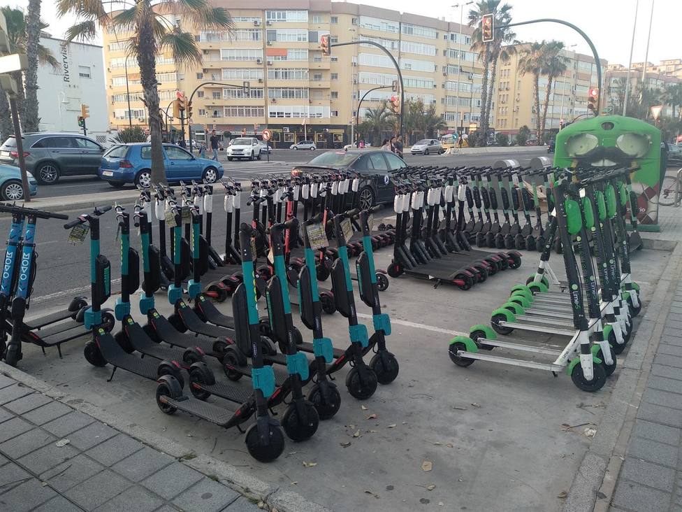 Los patinetes en Málaga vuelven al centro de la polémica.