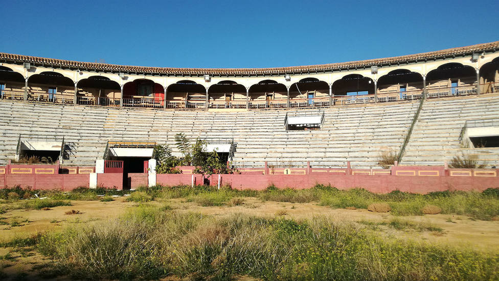 Estado actual de la plaza de toros Sutullena de Lorca