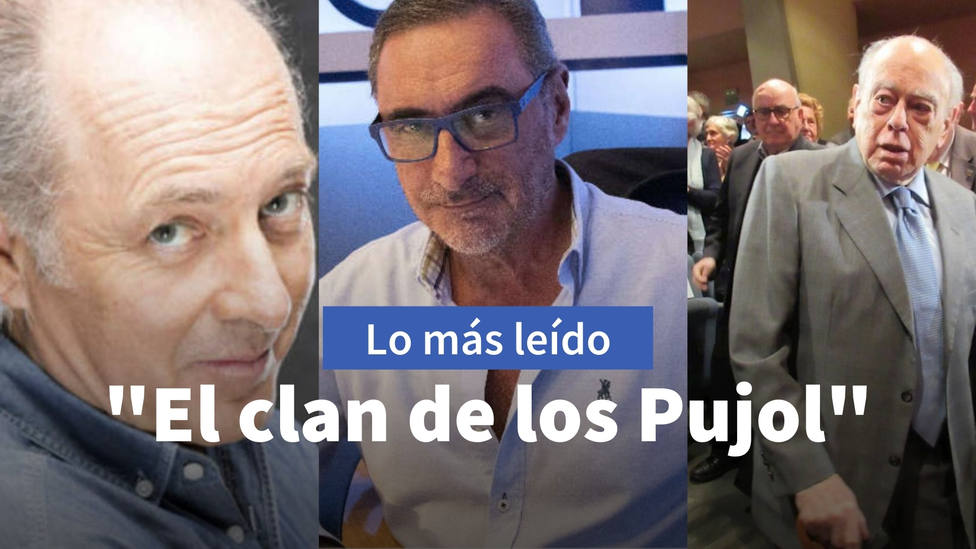 El repaso de Carlos Herrera a los Pujol, entre lo más leído de este lunes