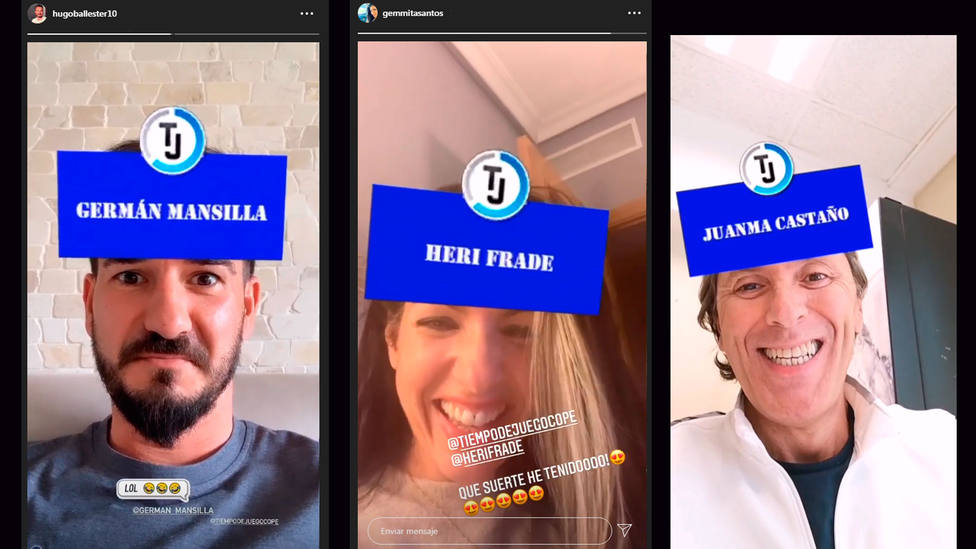 Hugo Ballester, Gemma Santos o Paco González ya han probado el filtro Miembros TJ Cope de Instagram