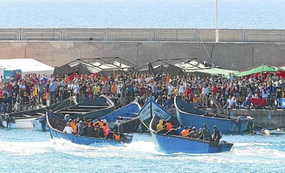 Más de la mitad de los 40.000 migantes que han llegado a España, lo ha hecho a través de la vía Canaria