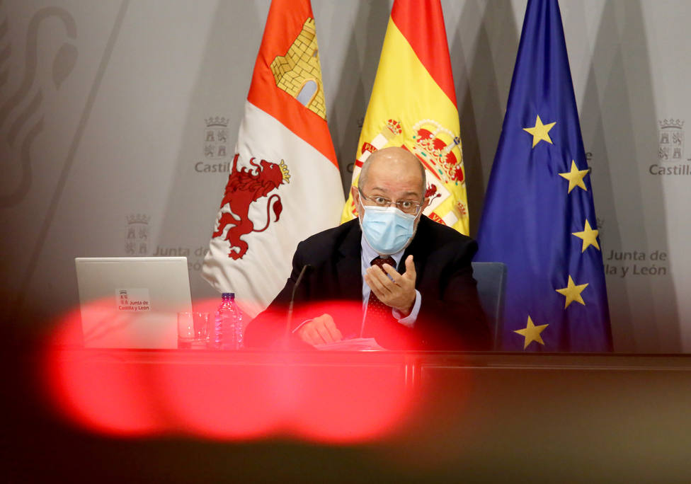 Francisco Igea, en rueda de prensa posterior al Consejo de Gobierno