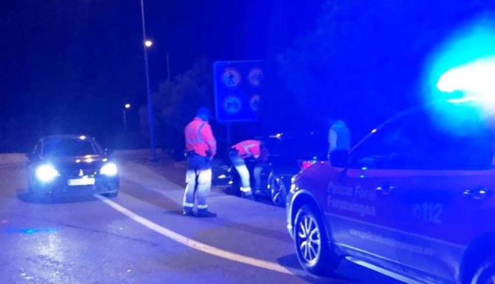 Denunciado tras adelantar a un vehículo policial a 180 km/h en la A68 en Tudela