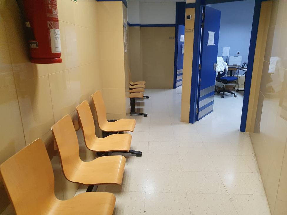 Interior del Centro de Salud de Ribadeo