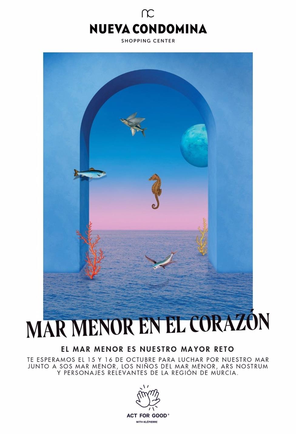 Imagen del cartel de Con el Mar Menor en el corazÃ³n