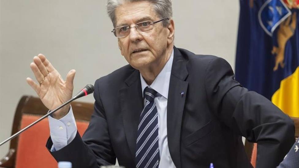 Julio Pérez, consejero de Administraciones Públicas, Justicia y Seguridad del Gobierno de Canarias