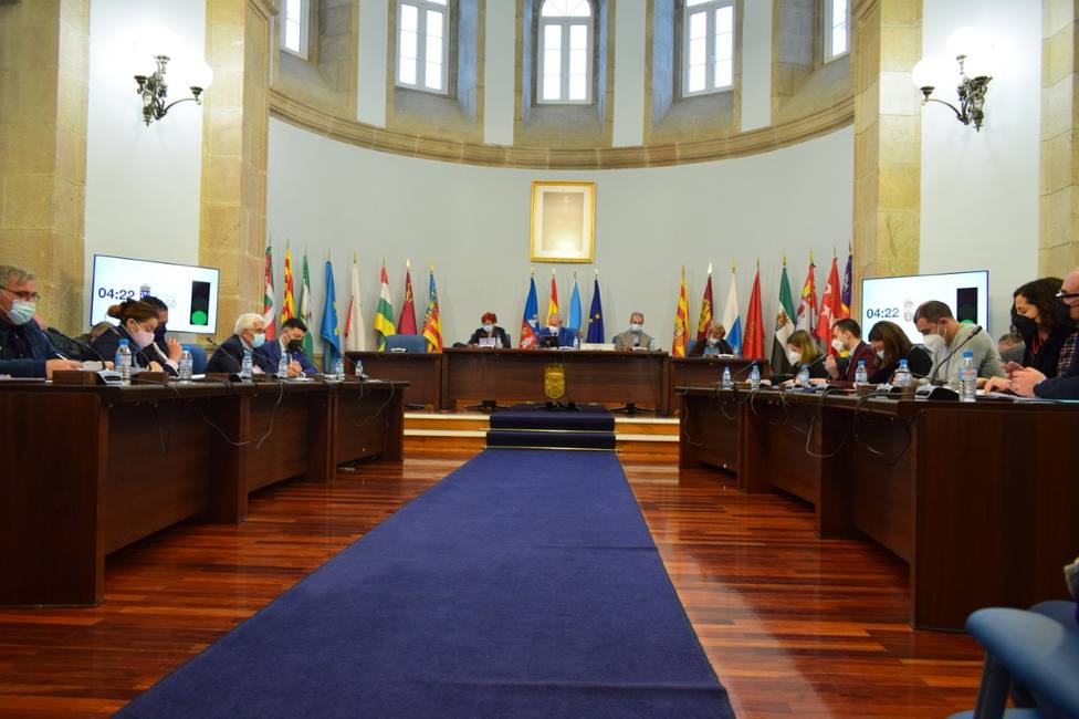 Pleno ordinario en la Diputación de Lugo