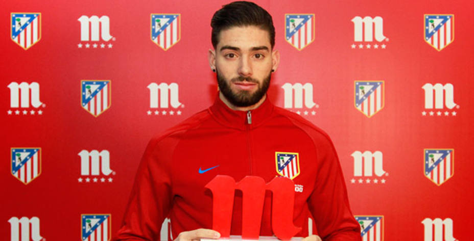 Carrasco hizo balance del año 2016 del Atlético de Madrid. Foto: ATM.