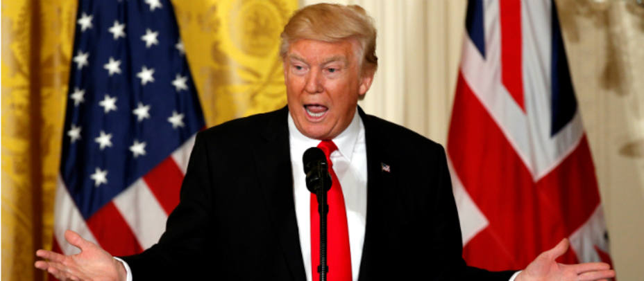 Donald Trump, presidente de Estados Unidos. Foto Reuters