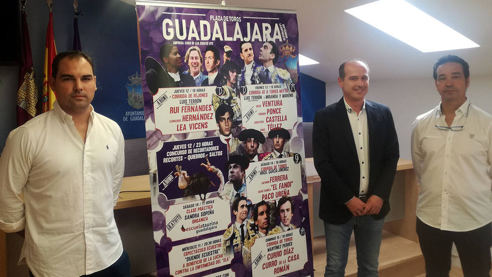 Acto de presentación de los carteles de la Feria de Guadalajara