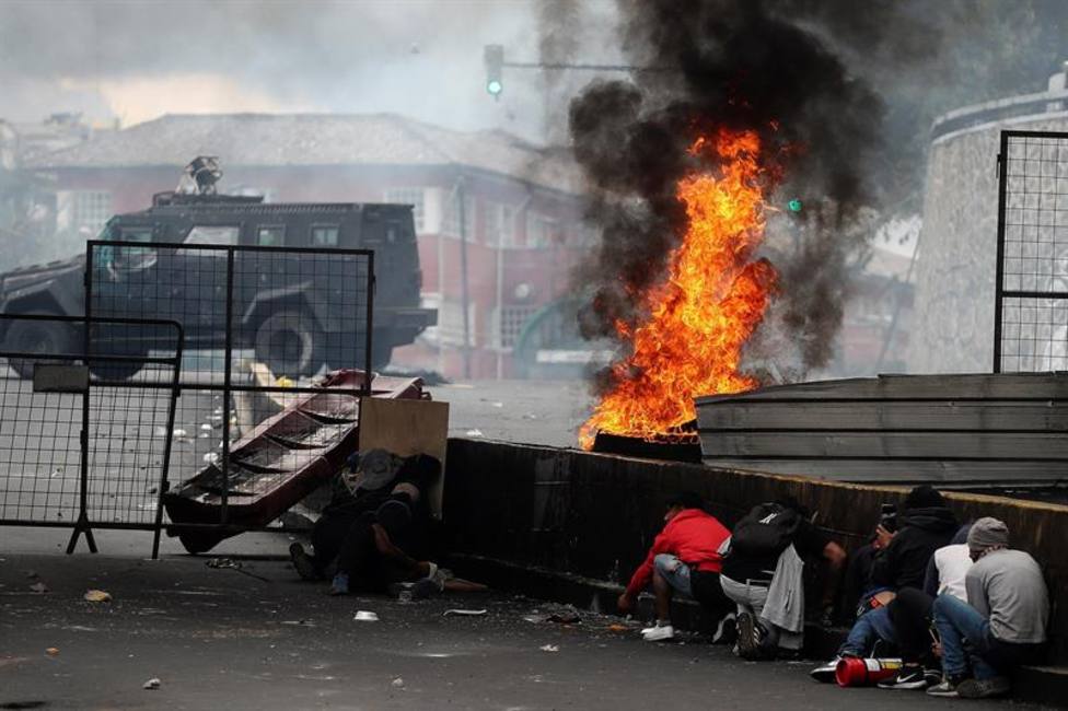 Lenín Moreno ordena el toque de queda en todo Ecuador ante los graves disturbios