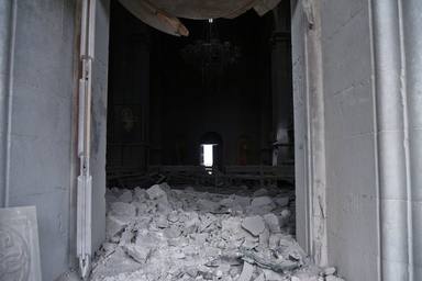 Catedral destruida