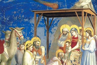 La AdoraciÃ³n de los Reyes Magos (Giotto)
